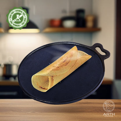 Super Smooth  Cast Iron Dosa Tawa 25 cms