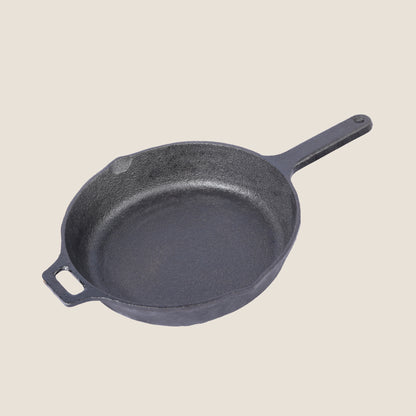 Cast Iron Pan with handle - 25cms